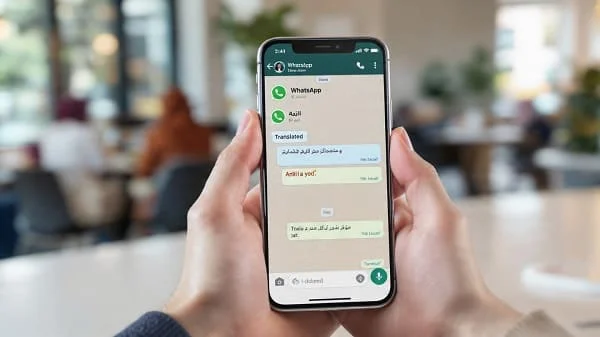 translate WhatsApp status captions