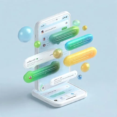 Multilingual bubbles merging into one Arabic summary